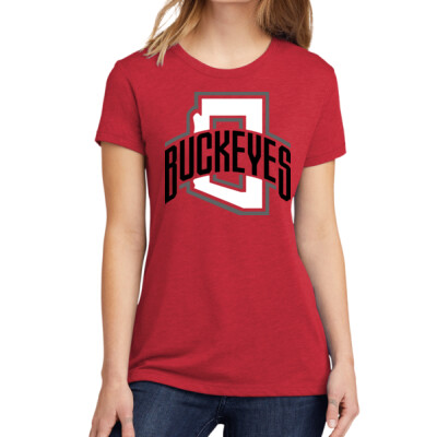 Buckeyes Red Women's Tee Thumbnail