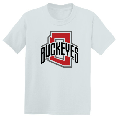 Buckeyes White Youth Tee Thumbnail
