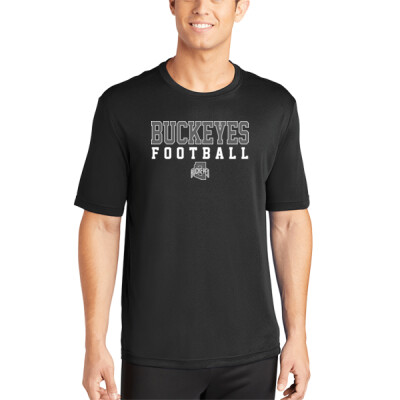Buckeyes Football Adult Dri-Fit Tee Thumbnail