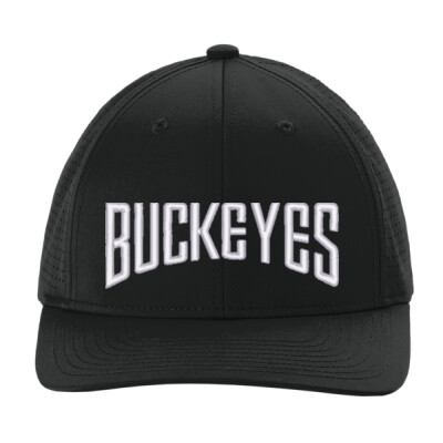 Buckeyes Embroidered Perforated Snapback Cap Thumbnail