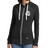 B3NP Ladies Sueded Cotton Blend Full Zip Hoodie Thumbnail