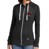 B3NP Ladies Sueded Cotton Blend Full Zip Hoodie Thumbnail